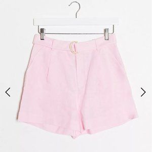Powder pink shorts